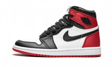 Jordan 1 Retro High Satin Black Toe (W)