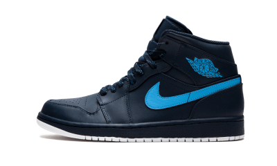 Jordan 1 Retro Mid Obsidian University Blue