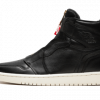 Jordan 1 Retro High Zip Black Gym Red Phantom (W)