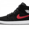 Jordan 1 mid black