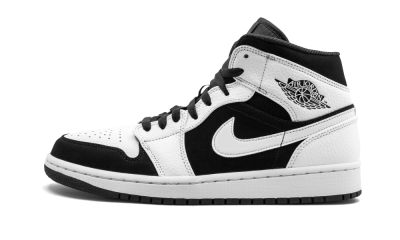 Jordan 1 Mid White/Black