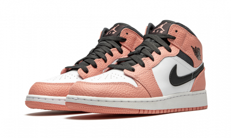 Jordan 1 Mid Pink Quartz (GS)