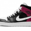 Jordan 1 Mid Black Noble Red (W)