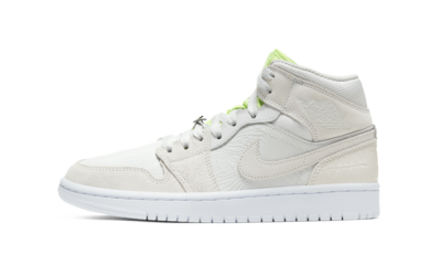 Jordan 1 Mid Vast Grey Ghost Green (W)