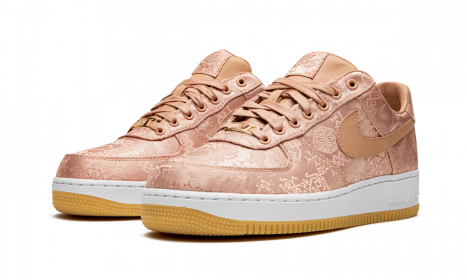 Nike Air Force 1 Low Clot Rose Gold Silk (Regular Box)