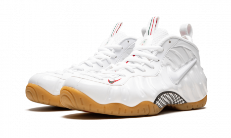 Nike Air Foamposite Pro White Gucci