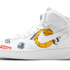 Nike Air Force 1 Mid Supreme NBA White