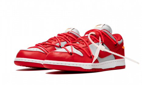 Nike Dunk Low Off-White University Red