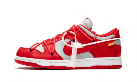 Nike Dunk Low Off-White University Red