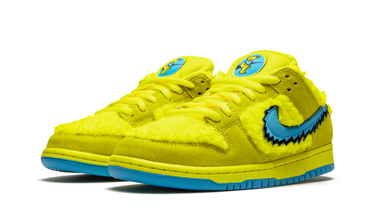 Nike SB Dunk Low Grateful Dead Bears Opti Yellow