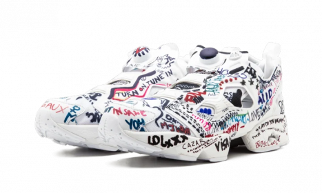 Reebok Instapump Fury Vetements Doodle