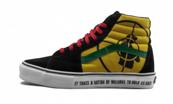 Vans Sk8-Hi Supreme Public Enemy Black Yellow