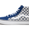 Vans Sk8-Hi Supreme Blue Checker Logo