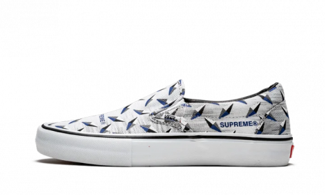 Vans Slip-On Supreme Diamond Plate White