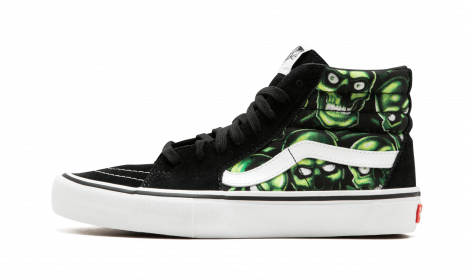 Vans Sk8-Hi Supreme Skull Pile (Green)