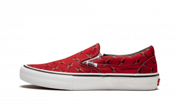 Vans Slip-On Supreme Diamond Plate Red