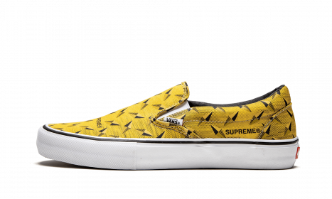 Vans Slip-On Supreme Diamond Plate Yellow