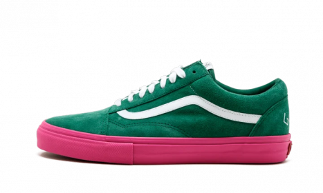 Vans Old Skool Pro S Golf Wang Green Pink