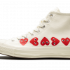 Converse Chuck Taylor All-Star 70s Hi Comme des Garcons Play Multi-Heart White