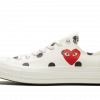 Converse Chuck Taylor All-Star 70s Ox Comme des Garcons PLAY Polka Dot White