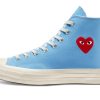 Converse Chuck Taylor All-Star 70s Hi Comme des Garcons Play Bright Blue