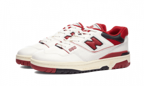 New Balance 550 Aime Leon Dore White Red