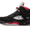 Jordan 5 Retro Supreme Black