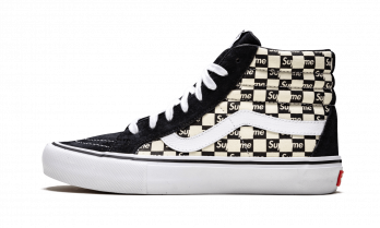 Vans Sk8-Hi Pro Supreme Checkered Black