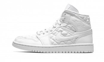 Jordan 1 Mid Quilted White (W)