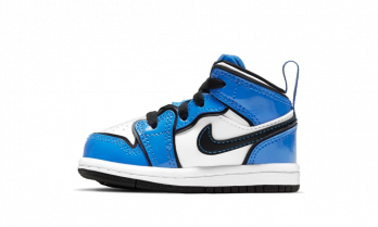 Jordan 1 Mid Signal Blue (TD)