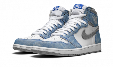 Jordan 1 Retro High Hyper Royal Smoke Grey