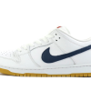 Nike SB Dunk Low Orange Label White Navy