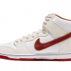 Nike SB Dunk High Sail Bright Crimson