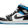 Jordan 1 Mid University Black White (W)