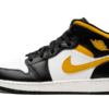 Jordan 1 Mid White Pollen Black (GS)