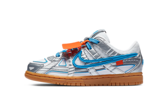 Nike Air Rubber Dunk Off-White University Blue (PS)