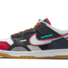 Nike Dunk Low Scrap Black Grey University Red