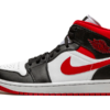 Jordan 1 Mid Gym Red Black White