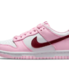 Nike Dunk Low Pink Foam Red White (GS)