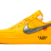 Nike Air Force 1 Low OFF-WHITE University Gold Metallic Silver