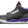 Jordan 3 Retro Black Court Purple