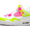 Jordan 4 Retro White Lemon Pink (GS)