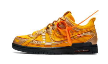 Nike Air Rubber Dunk Off-White University Gold (PS)