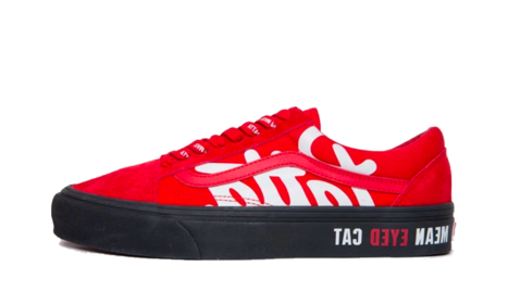 Vans UA Old Skool VLT LX Patta Mean Eyed Cat High Risk Red