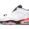 Jordan 6 Retro Low Infrared White