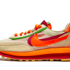 Nike LD Waffle sacai CLOT Kiss of Death Net Orange Blaze