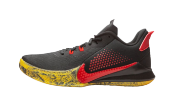 Nike Mamba Fury Black White Smoke Grey