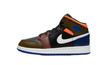 Jordan 1 Mid MMD Multi-Color Grid (GS)