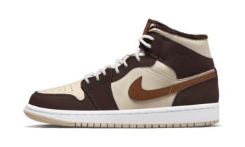 Jordan 1 Mid SE Brown Basalt Oatmeal (W)