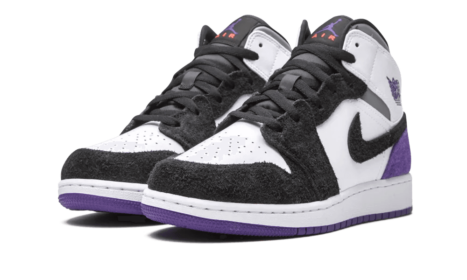 Jordan 1 Mid SE Purple (GS)